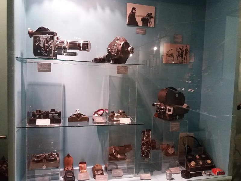 دوربین های قدیمی موزه سینما